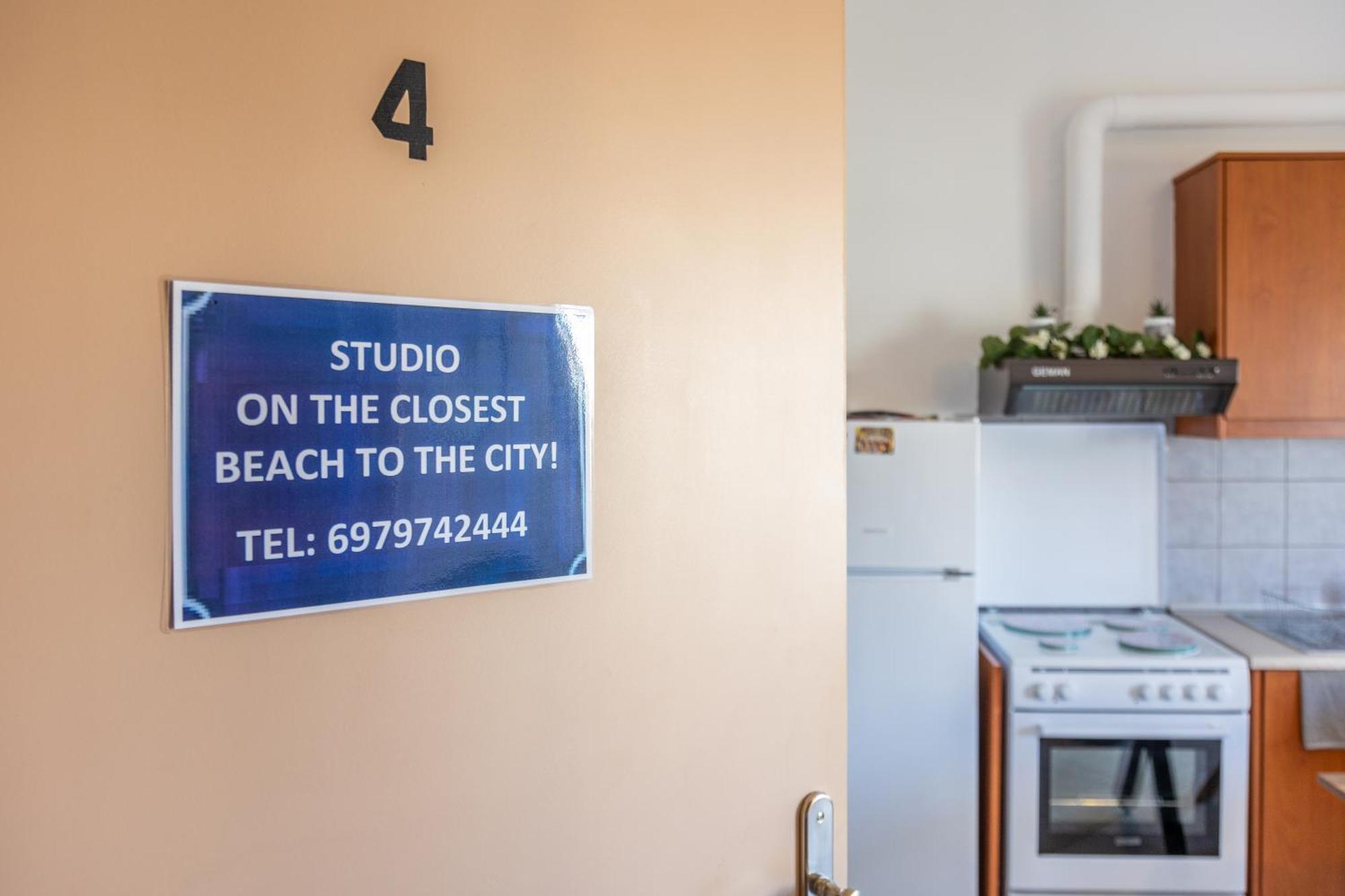 Studio On The Closest Beach To The City! Amoudara  Экстерьер фото